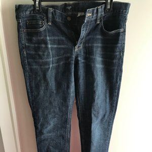 J. Crew Matchstick Stretch Straight Leg Jeans